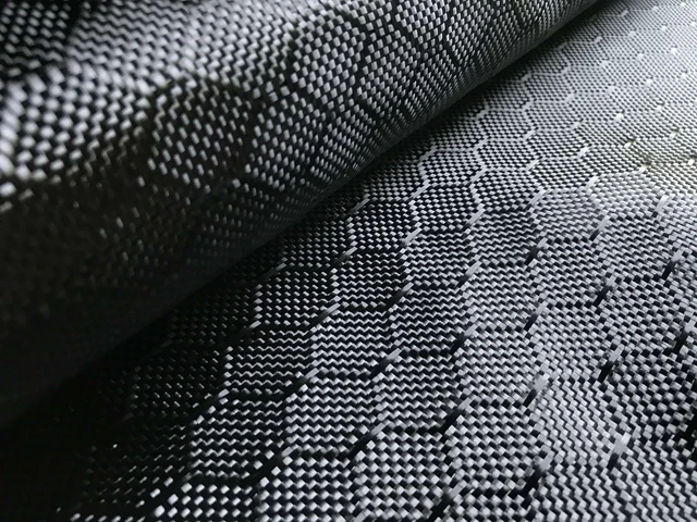 Karbon Fiber Kumaş 240 Gr/M2 3k Honeycomb Carbon Fabrics